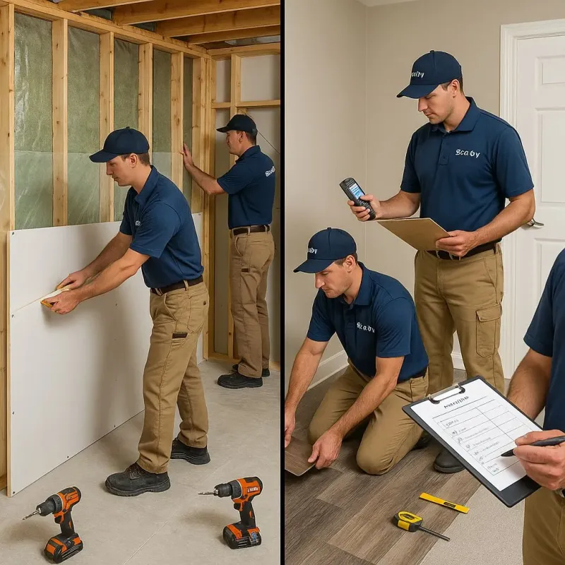 Repairs and Reconstruction process in Lane County, OR